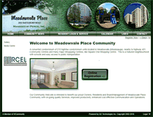 Tablet Screenshot of meadowvaleplace.com